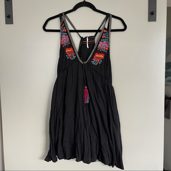 SOLD - Free People Black Dress - Picture 2 of 5